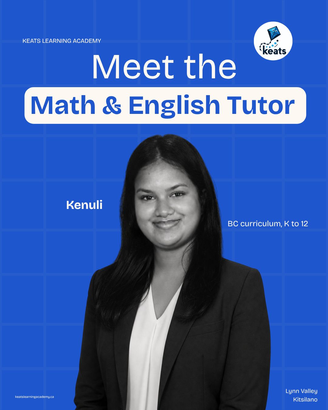 Kenuli — tutor at Keats Learning Academy