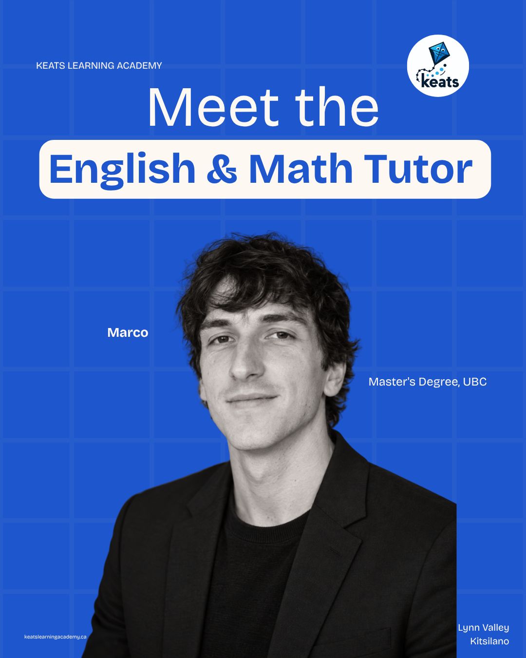 Marco — tutor at Keats Learning Academy
